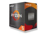 Processor AMD Ryzen 5 5600X - 3,7 GHz, 6 kerner, AM4, boks m/køler