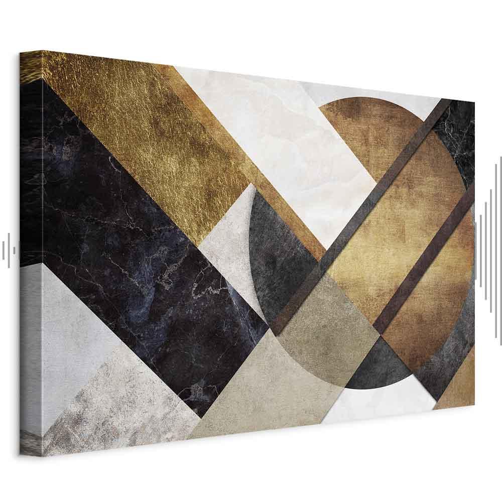 Abstrakt billede på lærred New Road bredformat 120 × 80 cm - 90 x 60 cm - Akustisk