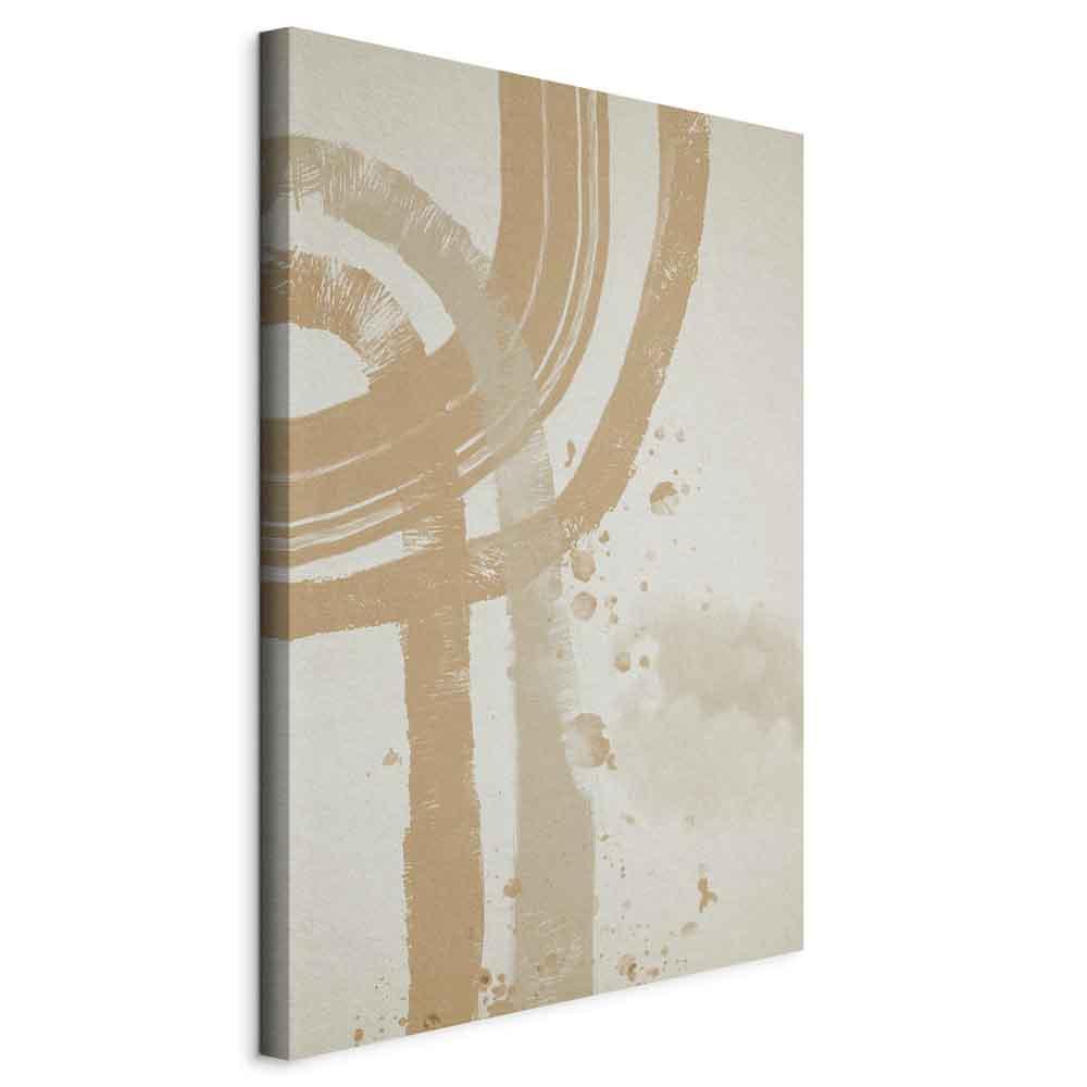 Billede på lærred Beige Minimalisme 1-delt lodret - 20 x 30 cm - Standard