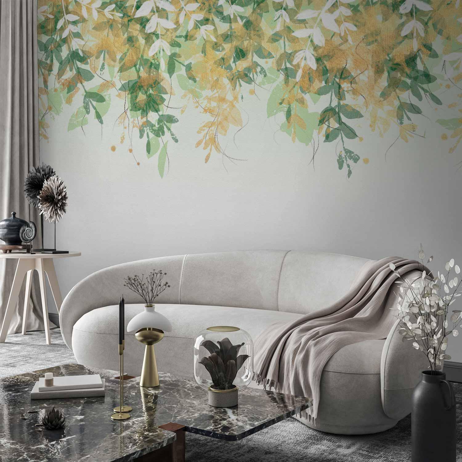Fototapet Under Vegetationen - første variant - 400 x 280 cm - Premium