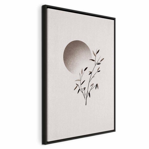 Lærredsbillede Eastern Minimalism - lodret