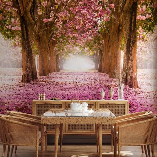 Fototapet Pink grove