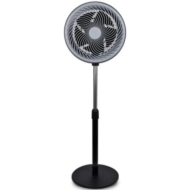 Daewoo DW9004 gulvventilator 30 cm sort