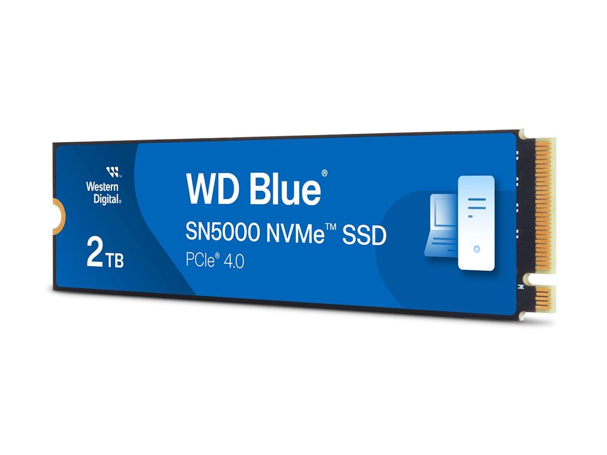 SSD M.2 NVMe 2TB - WD Blue SN5000 PCIe 4.0 x4