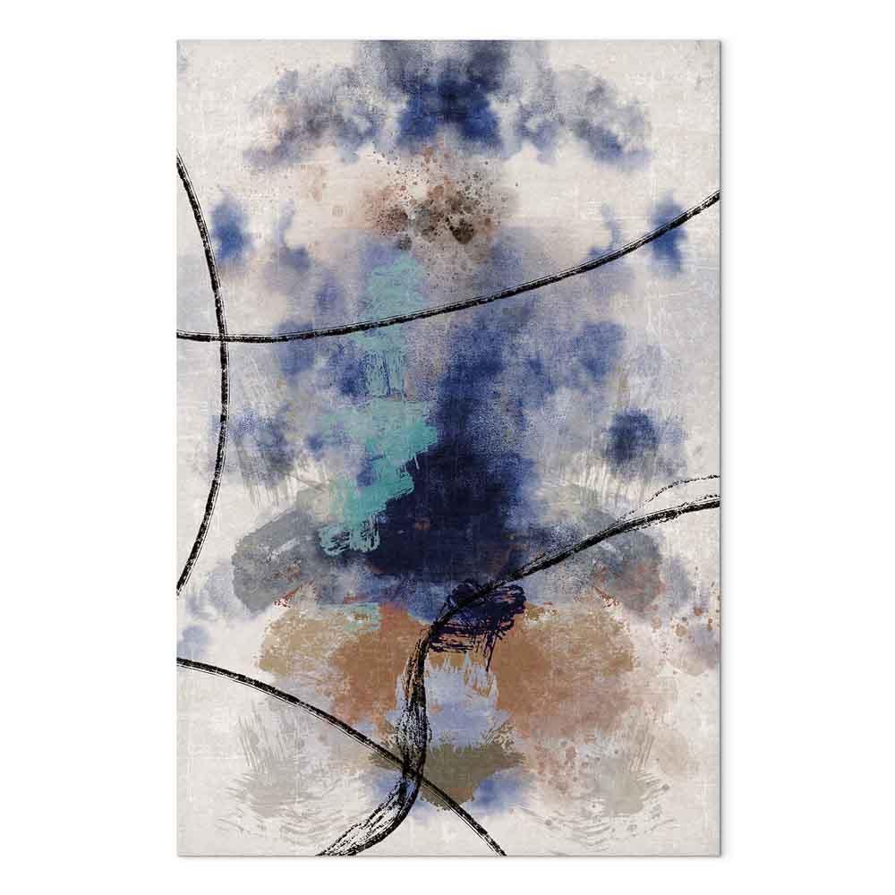 Abstrakt billede på lærred - Reverie Texture lodret - 40 x 60 cm - Premium Print