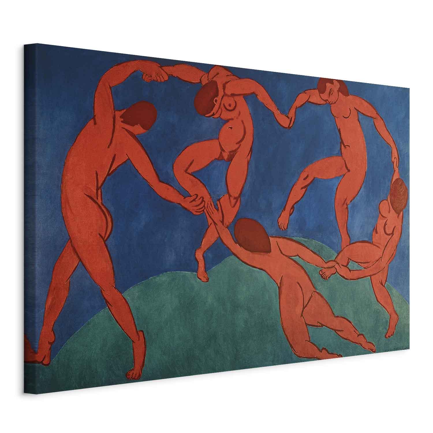 Henri Matisse Dans II billede på lærred - 120 x 80 cm - På italiensk lærred