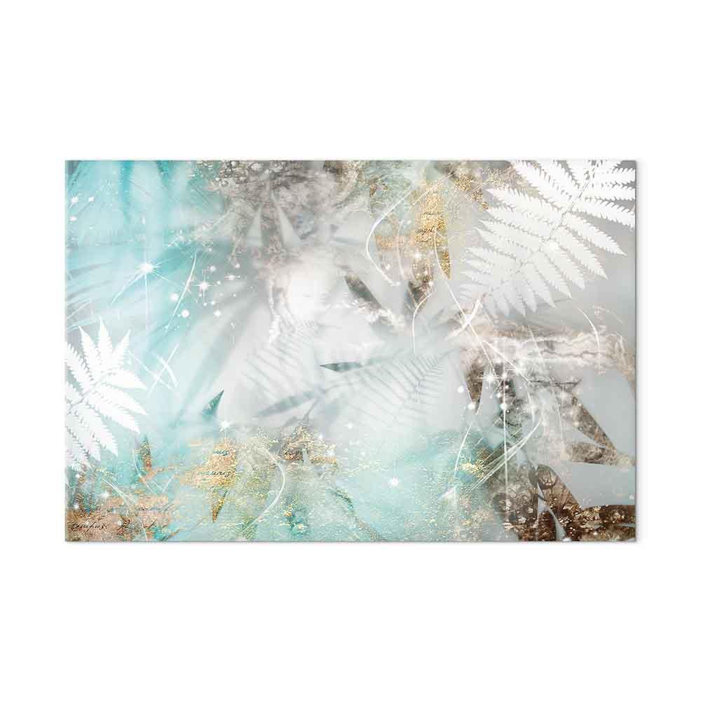 Lærredsbillede Turkis Drøm i bredformat - 1 del - 30 x 20 cm - Premium Print