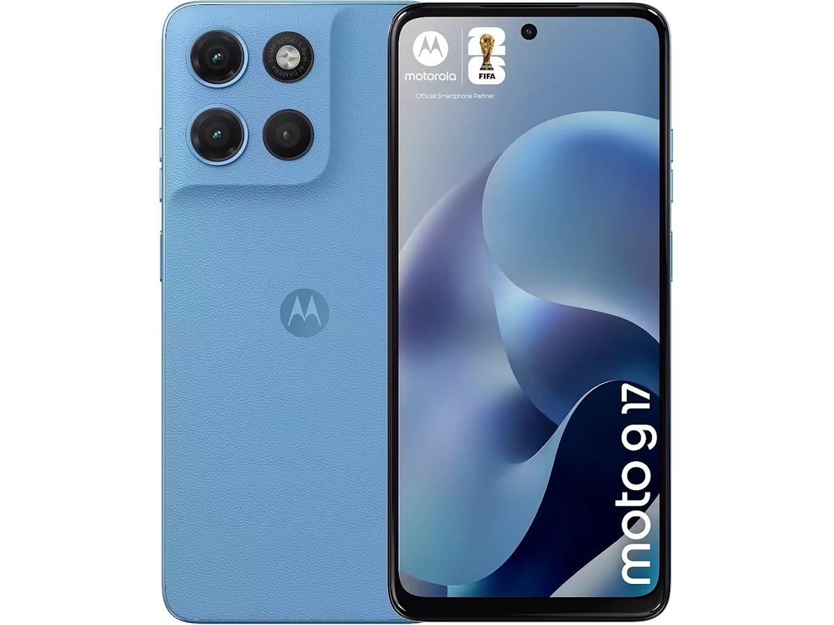 Motorola moto g17 6,72" 4/128 GB Dual SIM smartphone - PANTONE Alaskan Blue