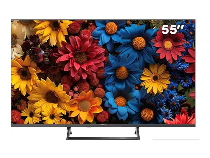 METZ Blue 55MQF7500Z - 55 Diagonal klasse LED-bagbelyst LCD TV - QLED Plus - Smart TV - Google TV - 4K UHD (2160p) 3840 x 2160 - HDR
