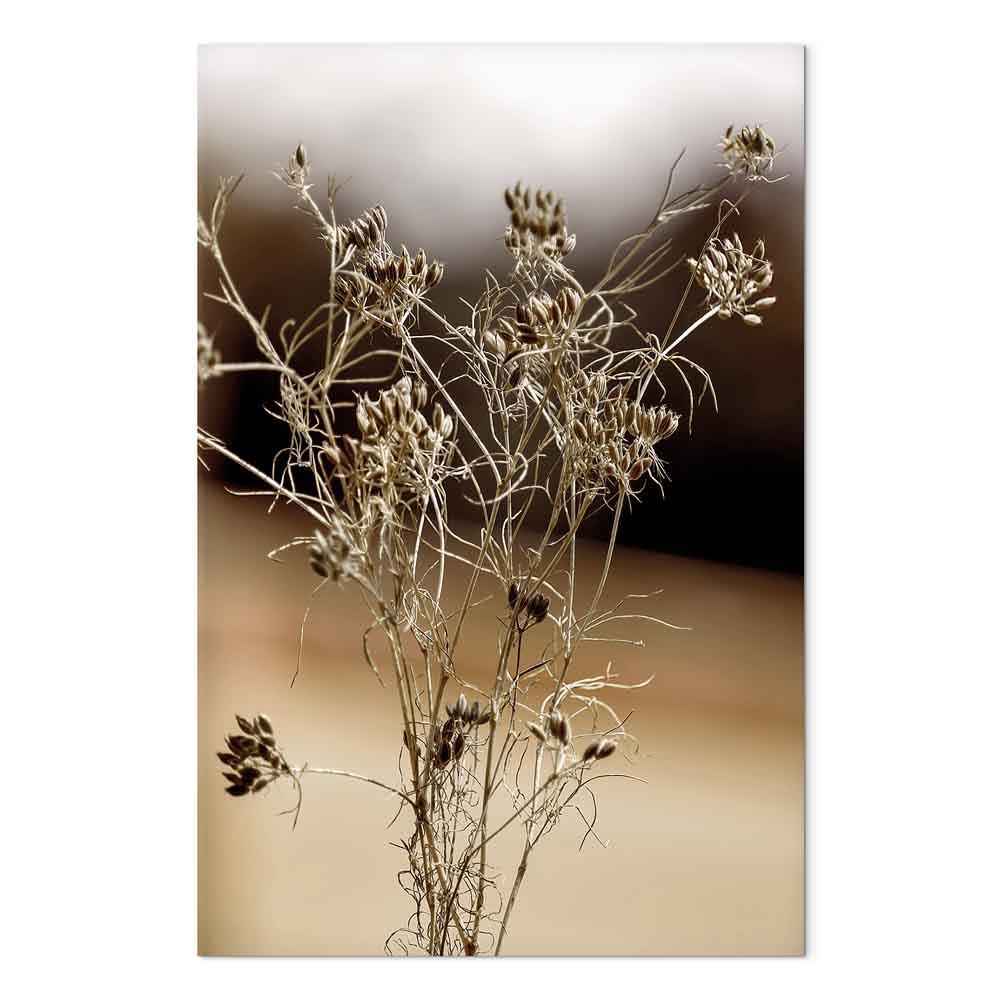 Lærredsbillede Passioneret modenhed - vertikalt naturmotiv - 80 x 120 cm - Premium Print