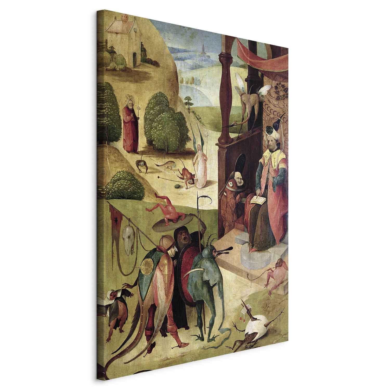 Hieronymus Bosch XXL lærredsbillede - Sankt Jakob og troldmanden - 160 x 240 cm