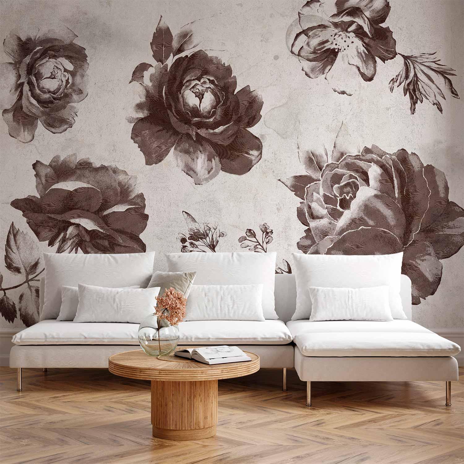 Fototapet Mindernes Have - Første variant - 250 x 175 cm - Standard