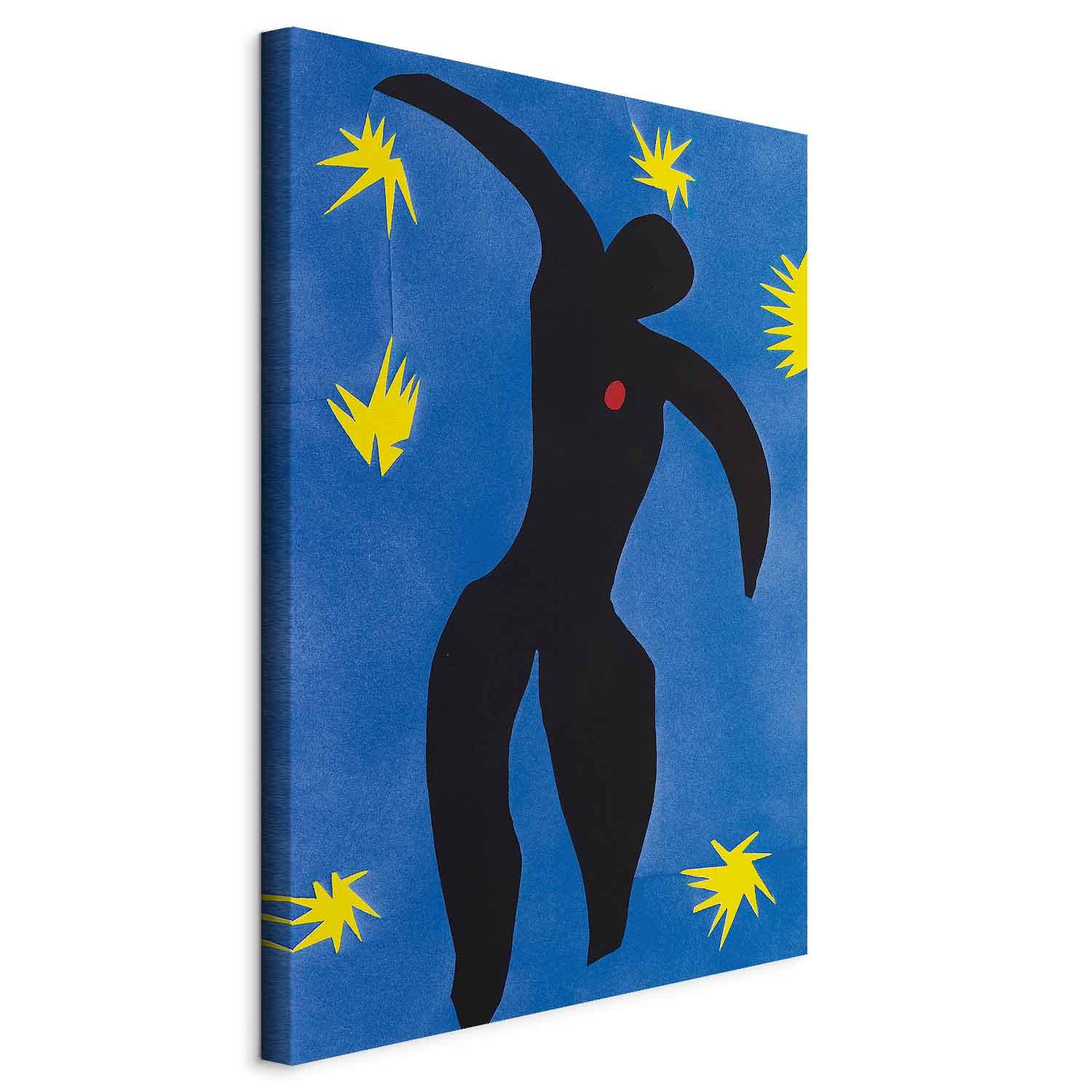 Henri Matisse Icarus fra Jazz lærredsbillede - 80 x 120 cm - På italiensk lærred