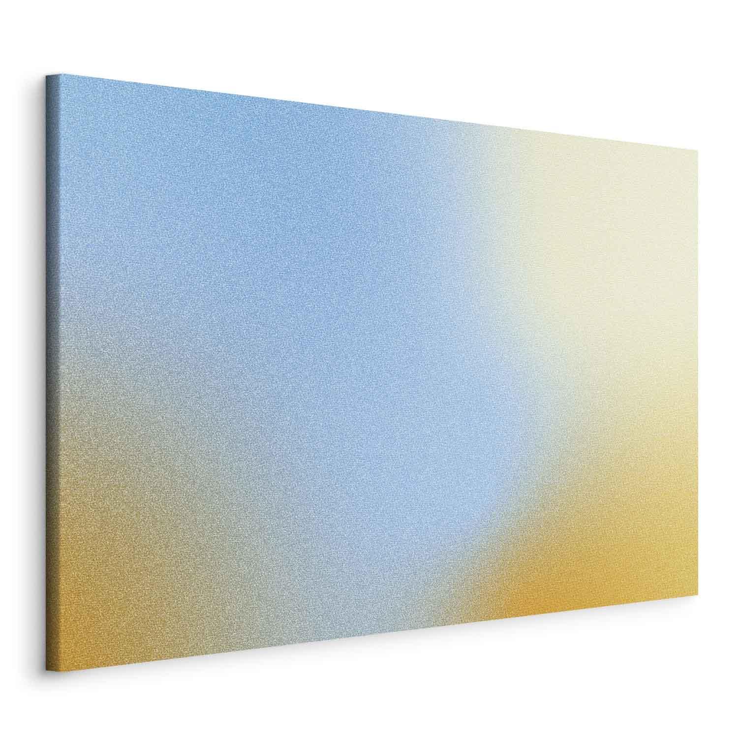 Lærredsbillede - Energetisk gradient i levende farver - 120 x 80 cm - På italiensk lærred