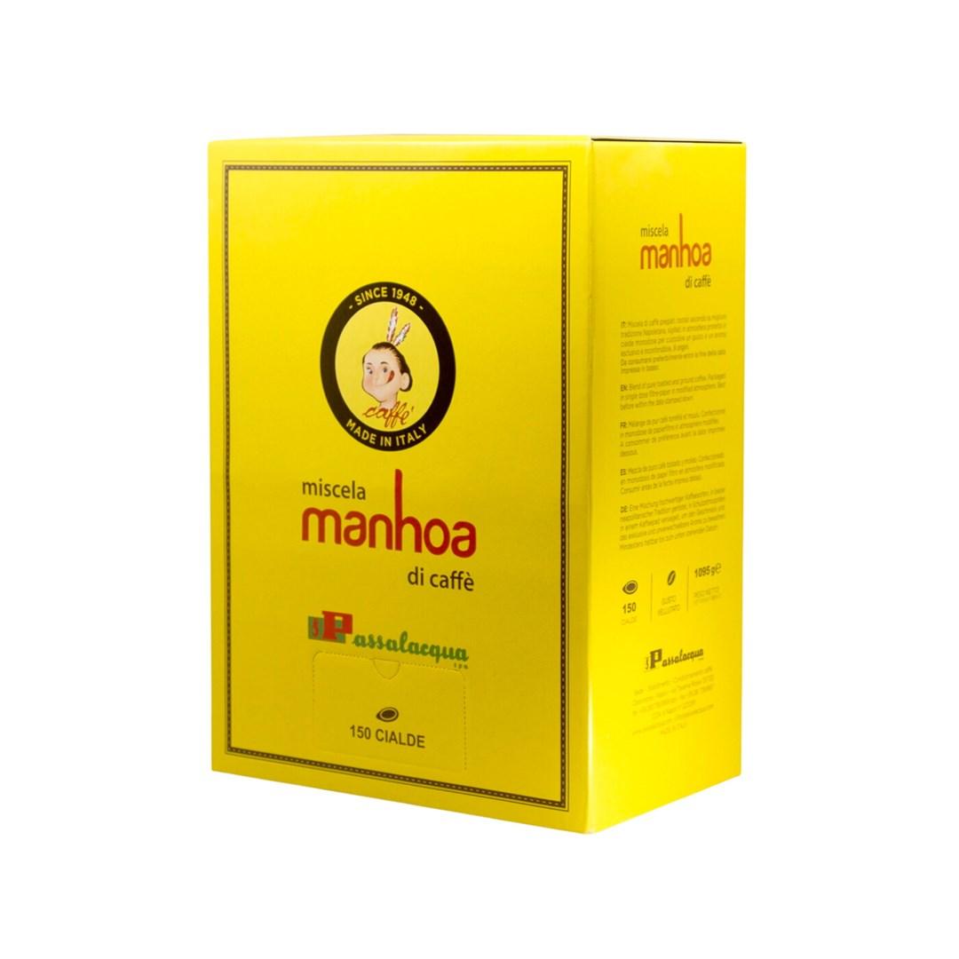 Passalacqua Manhoa 44 mm ESE kaffepuder 150 stk. à 7,3 g