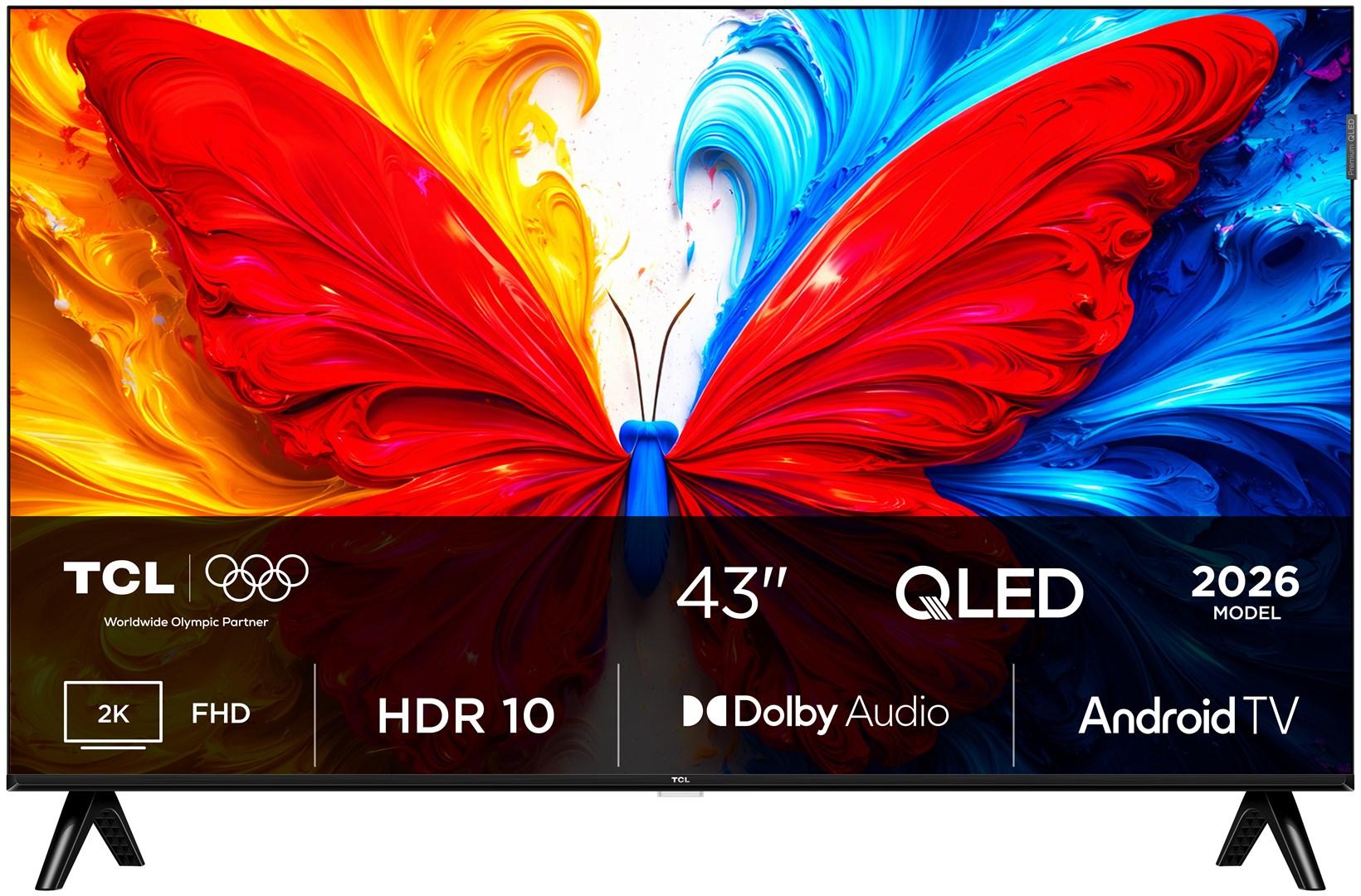 TCL 43S5L 43" QLED Full HD Smart TV sort