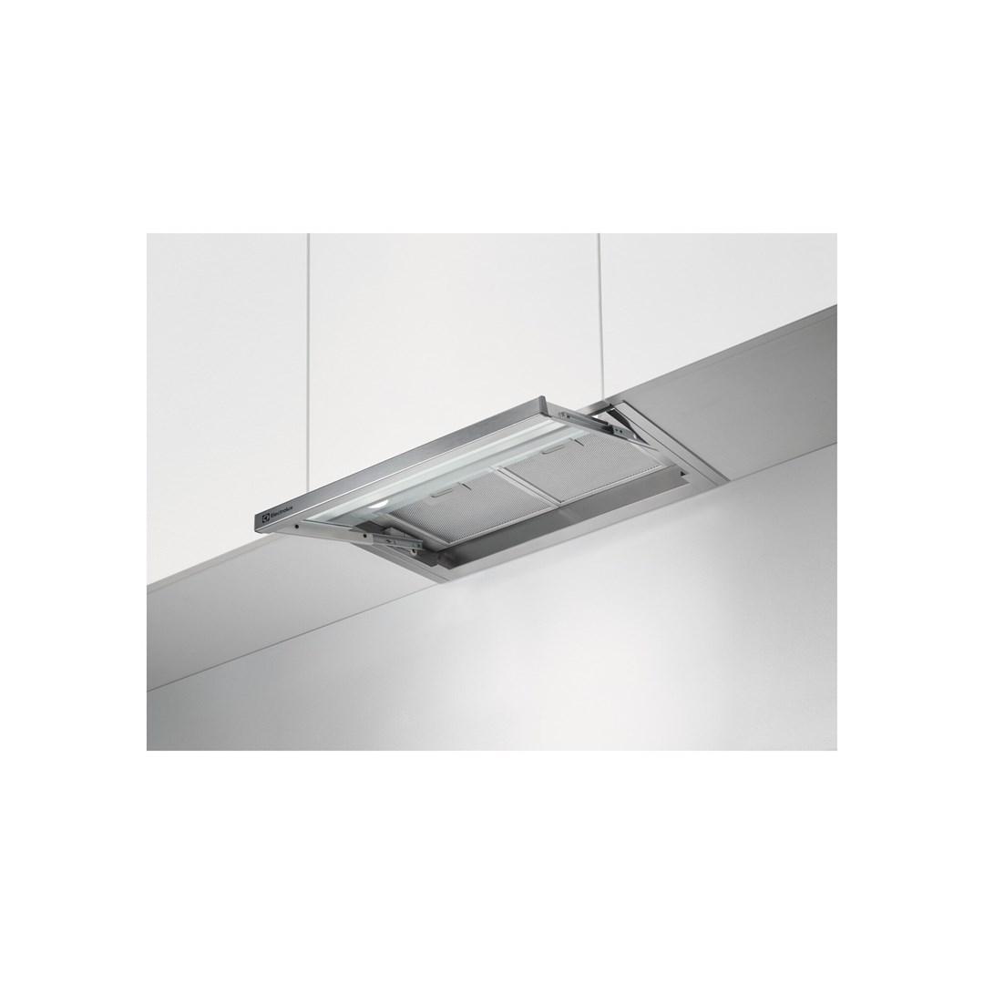 Electrolux LFP536X, 600 m³/t, Aftræk/Recirkulerende, C, A, D, 68 dB