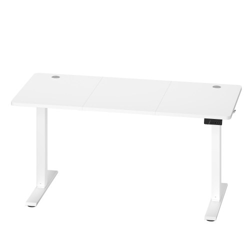 Hæve-sænkebord 140 x 60 cm - Cloud White LSD314WZ03