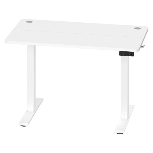 Elektrisk hæve-sænkebord 100 x 60 cm - Cloud White