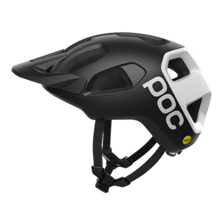 POC Cularis - Cykelhjelm - Uranium Black Matt/Hydrogen White w. Logo - Str. S/51-54