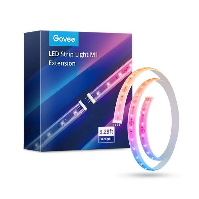 Govee H100E LED-strip forlænger 1 m RGBIC+ med Matter-kompatibilitet