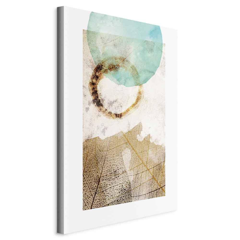 Abstrakt billede p lrred - Vkstens fylde, lodret - 40 x 60 cm - Standard