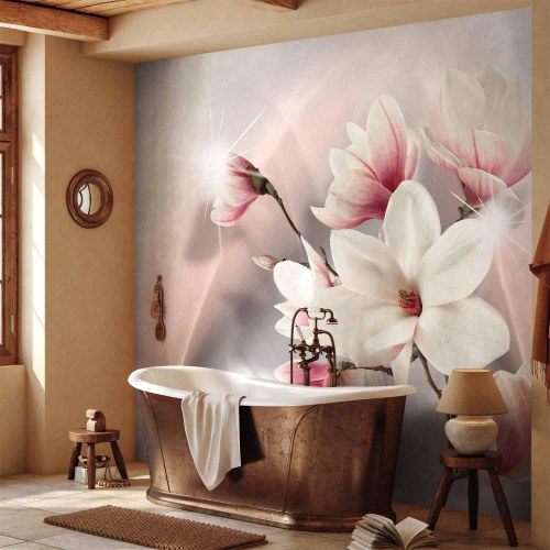 Fototapet Hvide magnolier