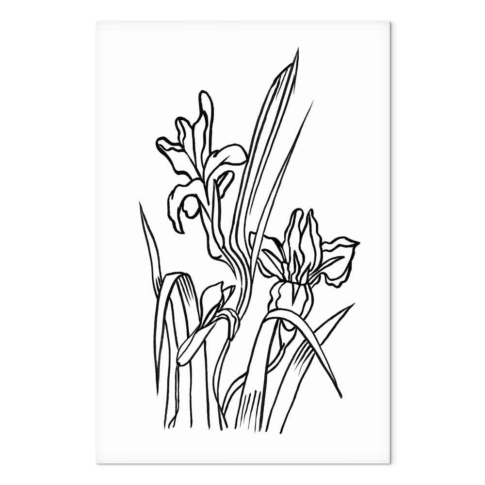 Lærredsbillede Love Iriser 1-delt vertikalt - 20 x 30 cm - Premium Print