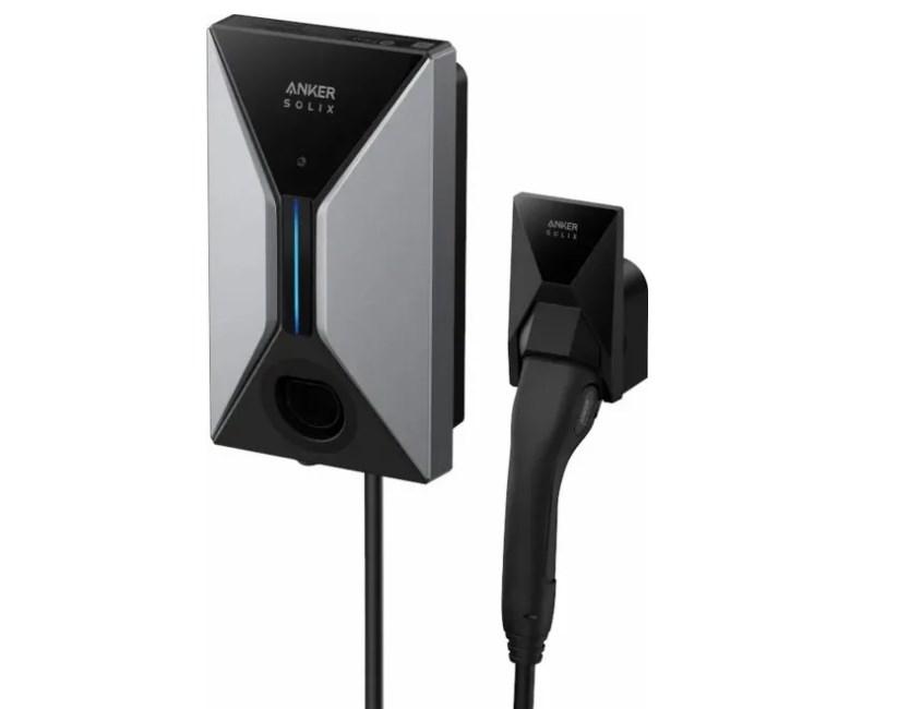 Anker SOLIX 22 kW smart elbiloplader med kabel, Type 2