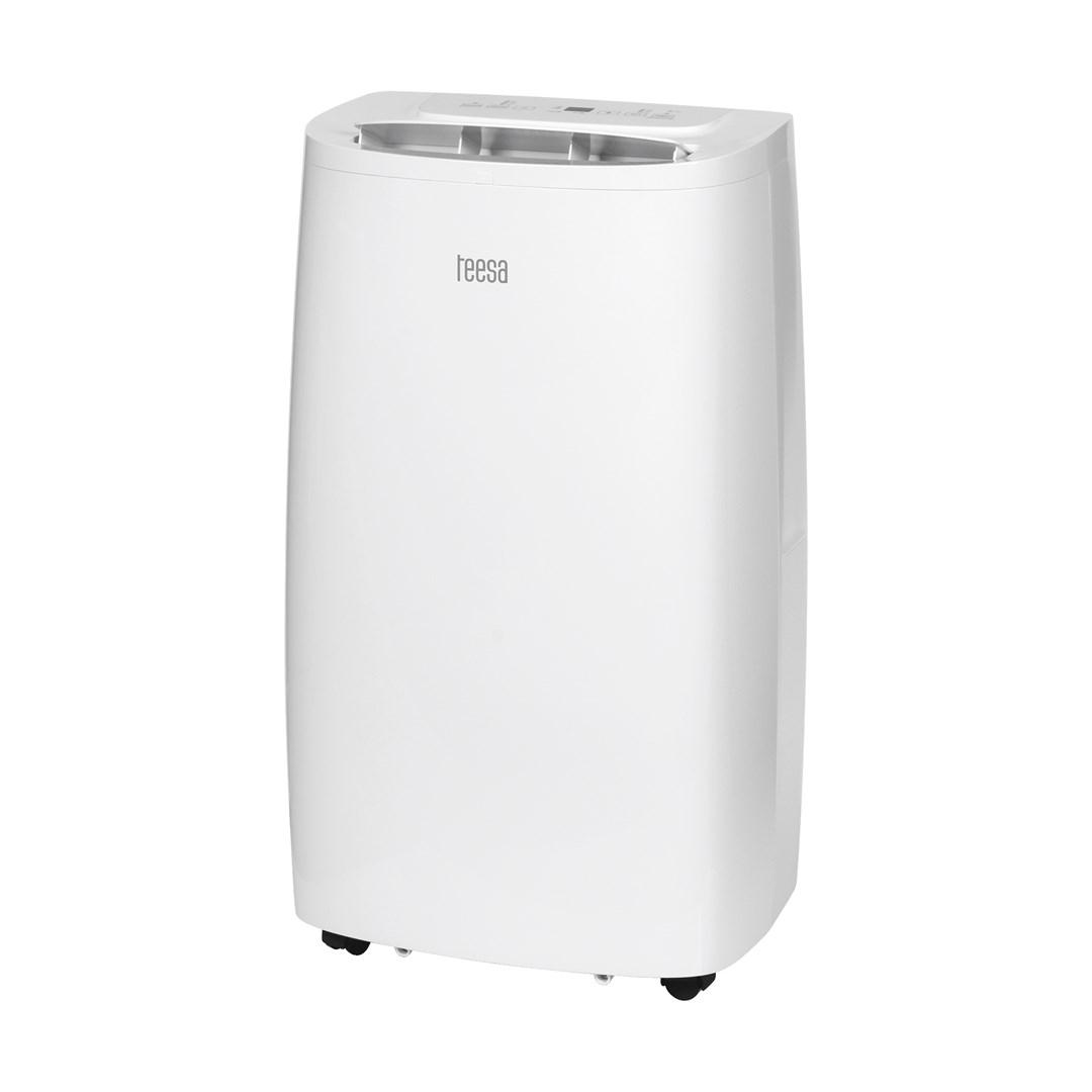 Teesa bærbart klimaanlæg 3,9 kW med WiFi og varmefunktion - hvid