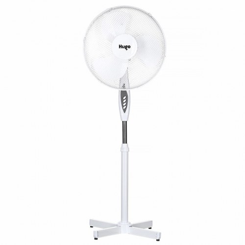 Hugo FS-1610M gulvventilator 40 cm 40 W hvid