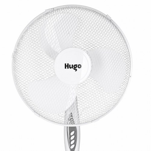 Hugo FS-1610M gulvventilator 40 cm 40 W hvid