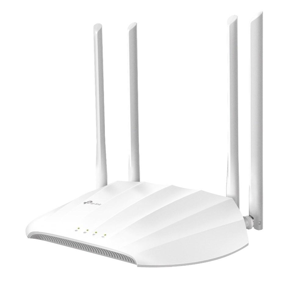 TP-Link TL-WA1201 trådløst access point med PoE, 867 Mbit/s, hvid