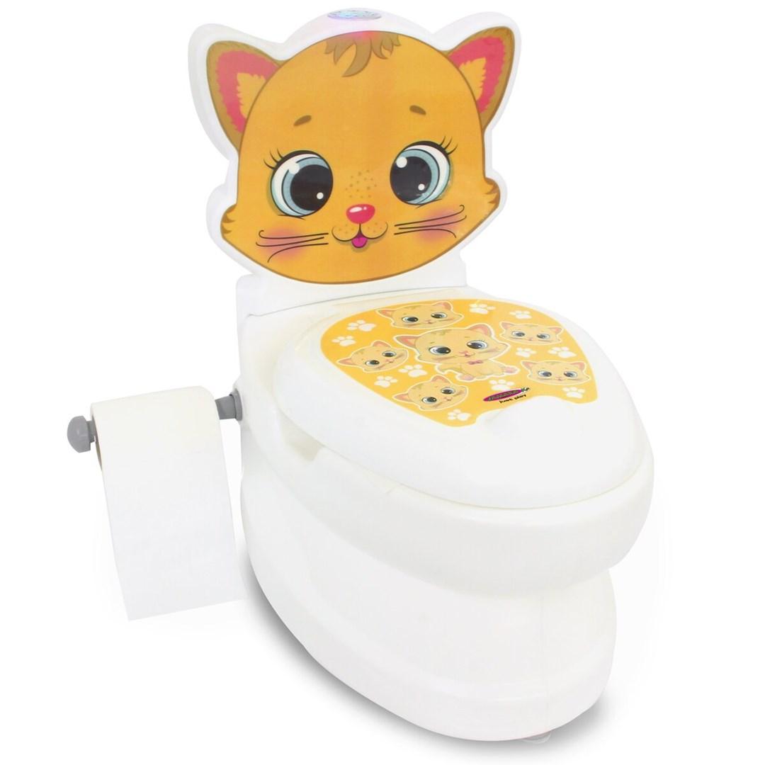 Jamara My Little Toilet aktivitetslegetøj med lyd og LED-lys