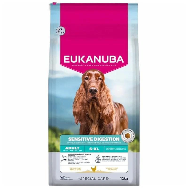 EUKANUBA Special Care Sensitive Digestion tørfoder til voksne hunde 12 kg