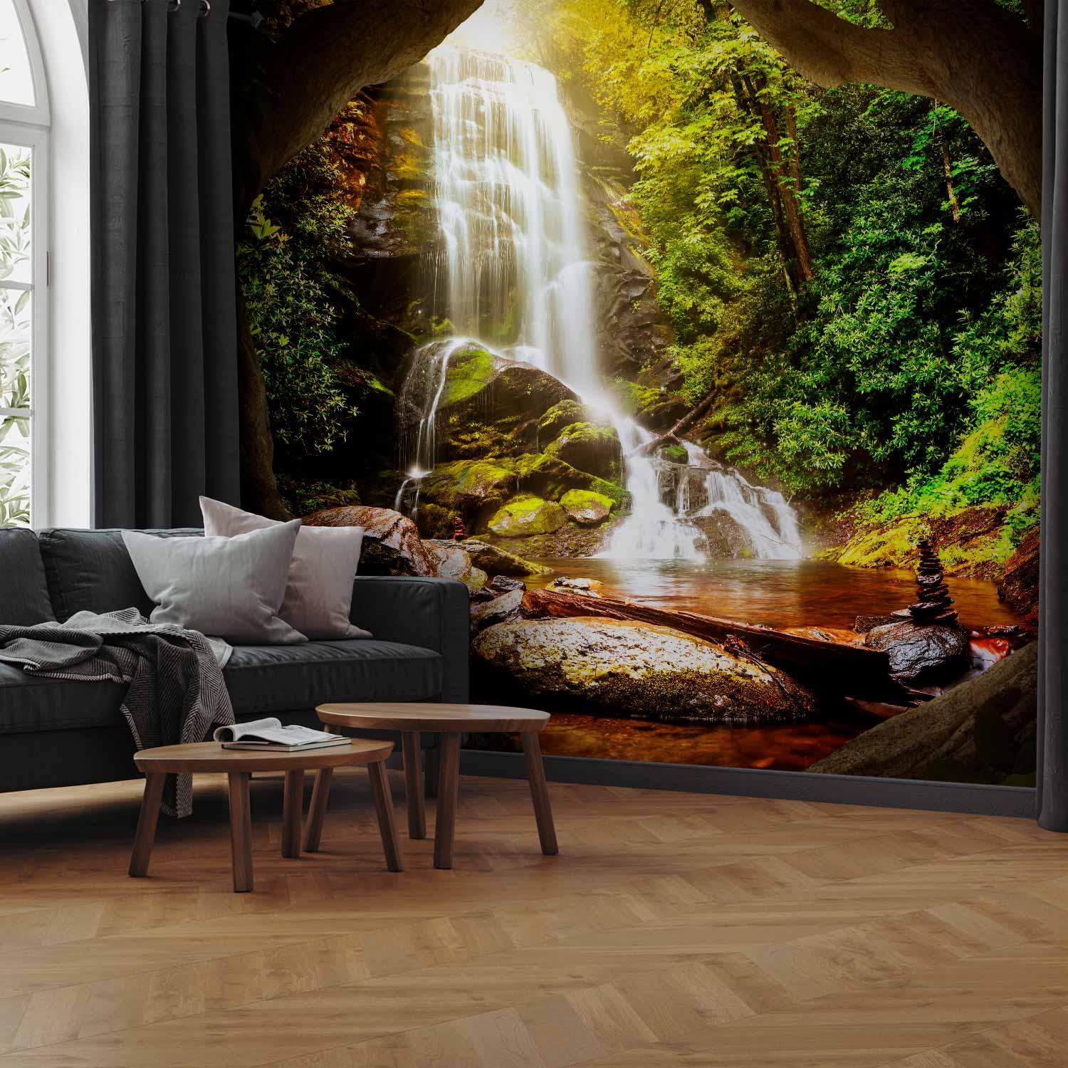 Fototapet Forest Refuse - 100 x 70 cm - Premium