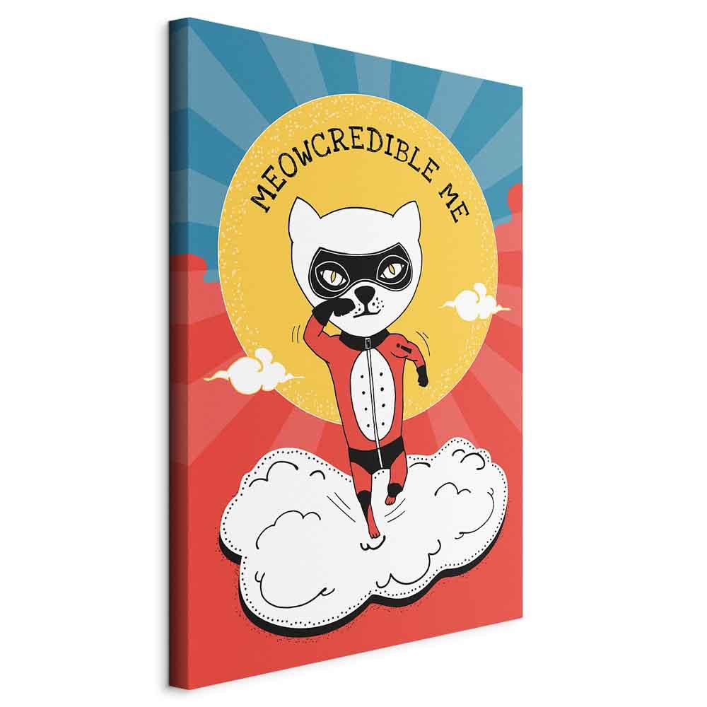 Billede - Dear Cat (1 Part) Vertical - 80 x 120 cm - Standard