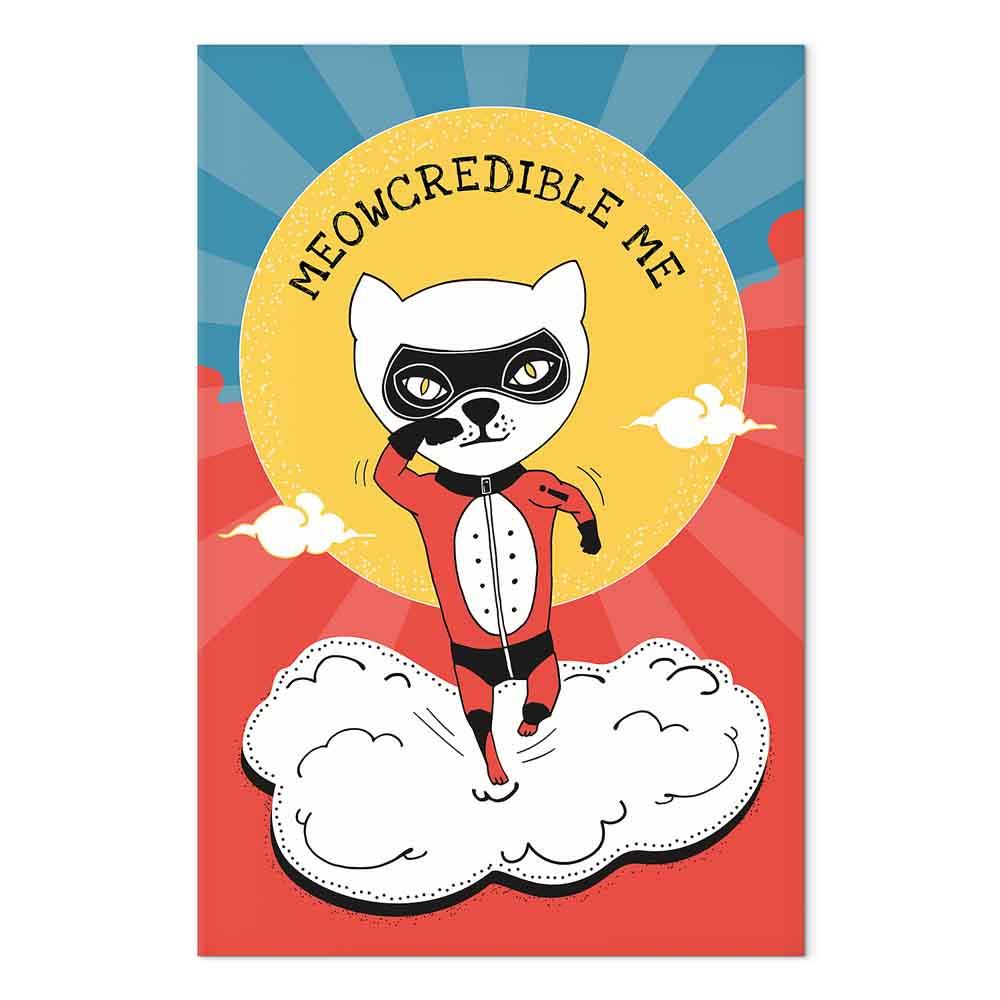 Billede - Dear Cat (1 Part) Vertical - 80 x 120 cm - Premium Print