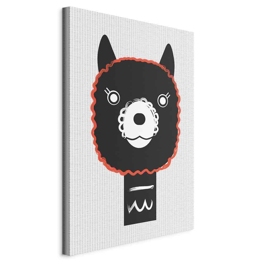 Billede - Decorative Alpaca (1 Part) Vertical - 80 x 120 cm - Standard