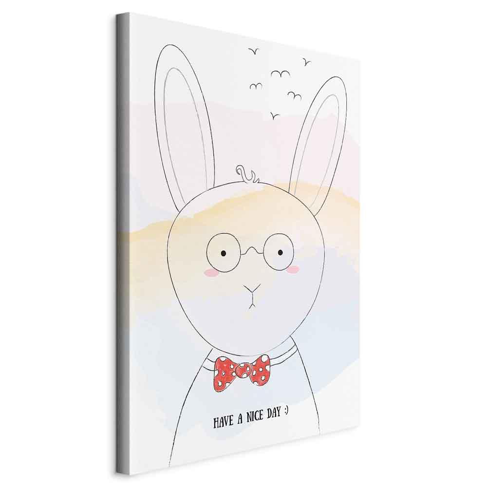 Billede - Greetings from Rabbit (1 Part) Vertical - 80 x 120 cm - Standard