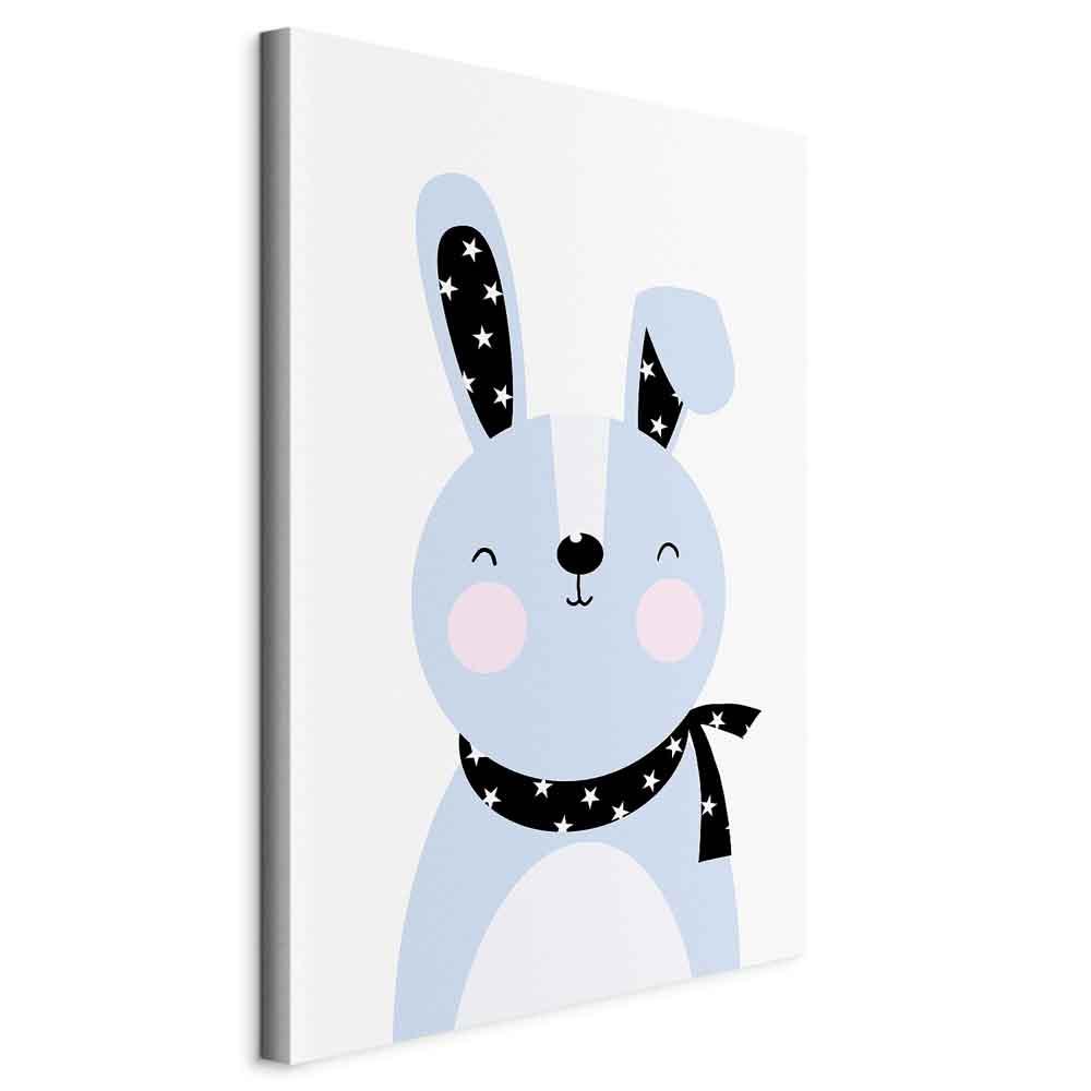 Billede - Brave Rabbit (1 Part) Vertical - 80 x 120 cm - Standard