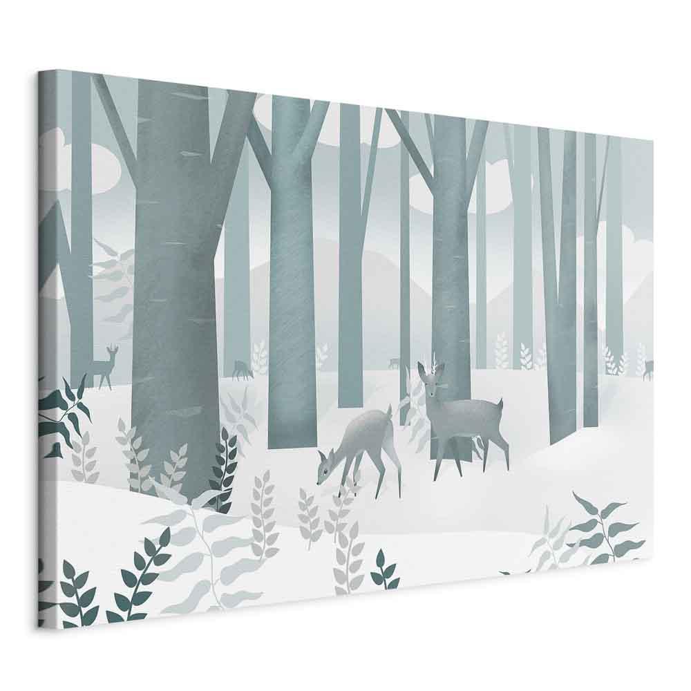 Billede - Fairy-Tale Forest (1 Part) Vertical - First Variant - 120 x 80 cm - Standard
