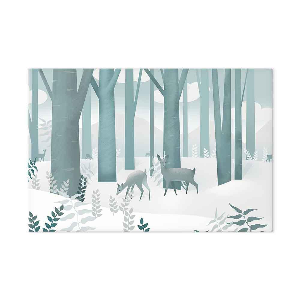 Billede - Fairy-Tale Forest (1 Part) Vertical - First Variant - 120 x 80 cm - Premium Print