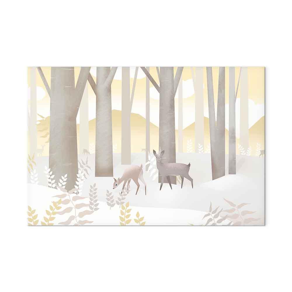 Billede - Fairy-Tale Forest (1 Part) Vertical - Third Variant - 120 x 80 cm - Premium Print