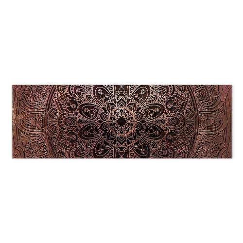 Lærredsbillede Mandala: Amber Silence