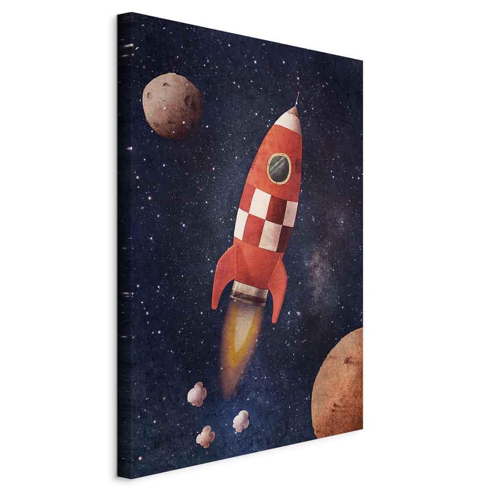 Billede - Into the Unknown by Rocket (1 Part) Vertical - 80 x 120 cm - Standard