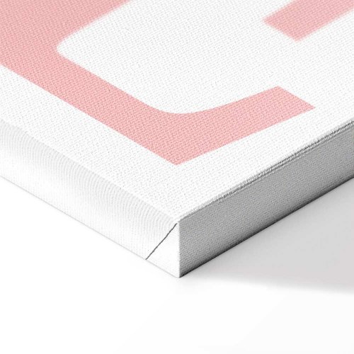 Lærredsbillede Grey Love 1 del - lodret