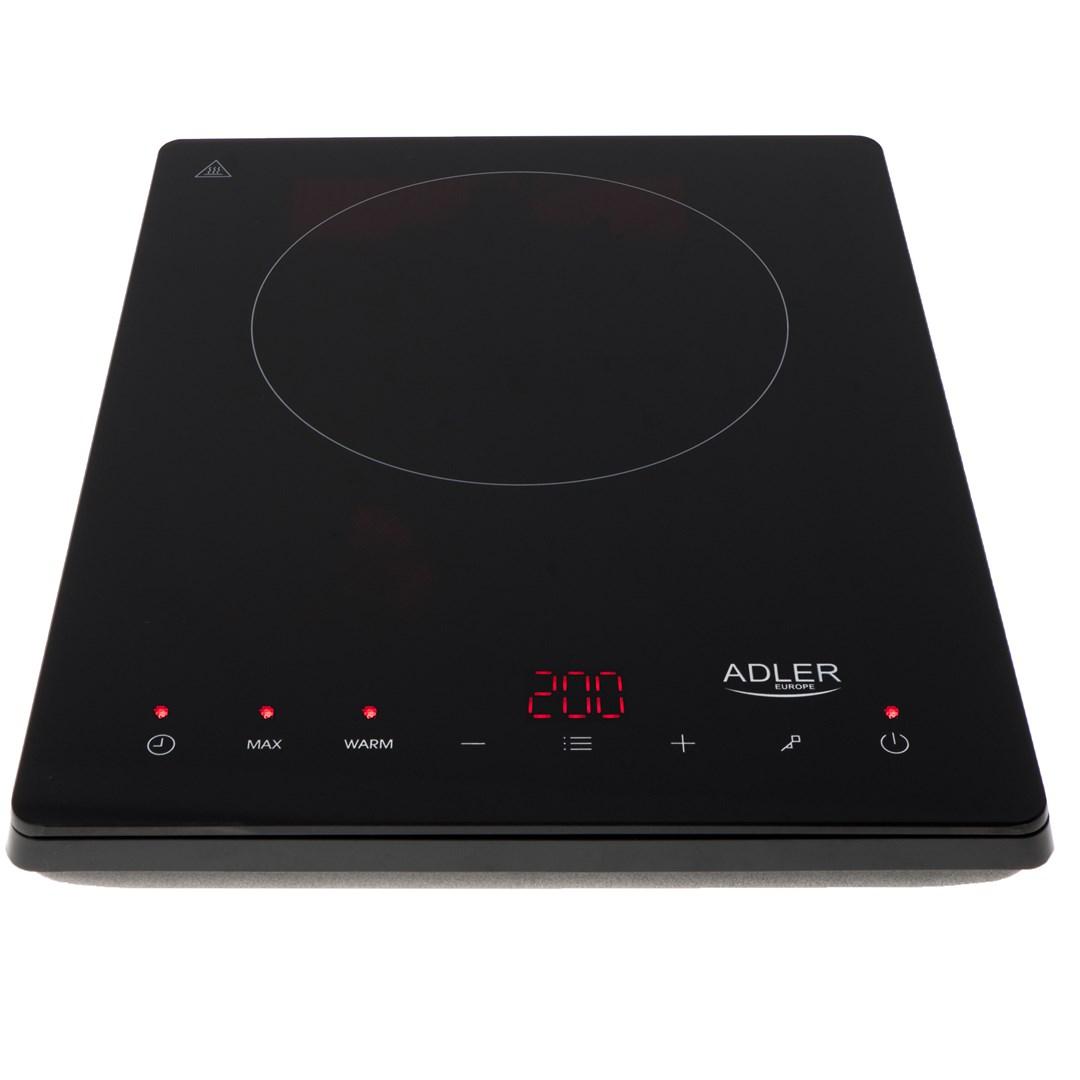 Adler AD 6513 induktionskogeplade 29 cm sort