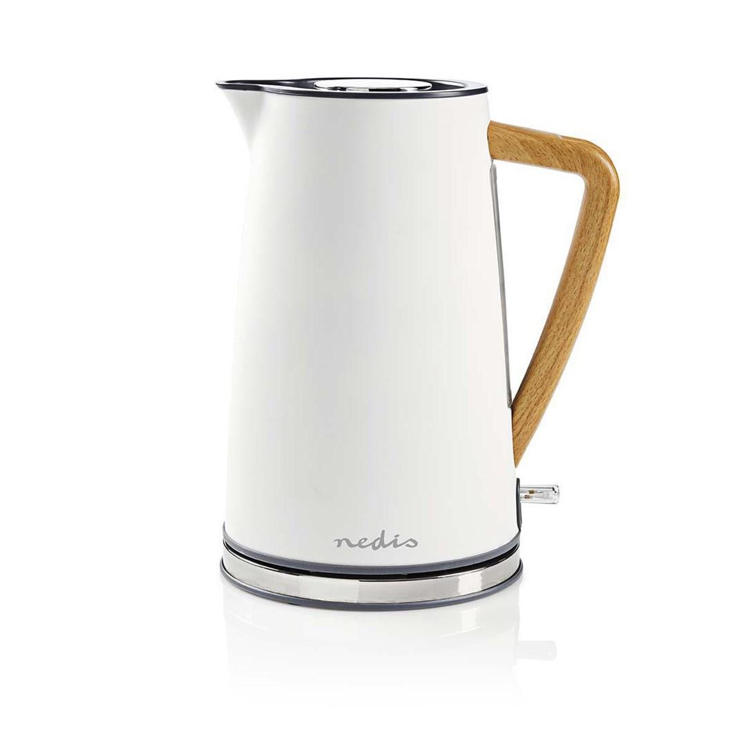 Nedis KAWK510EWT elkedel 1,7 l 2.200 W hvid