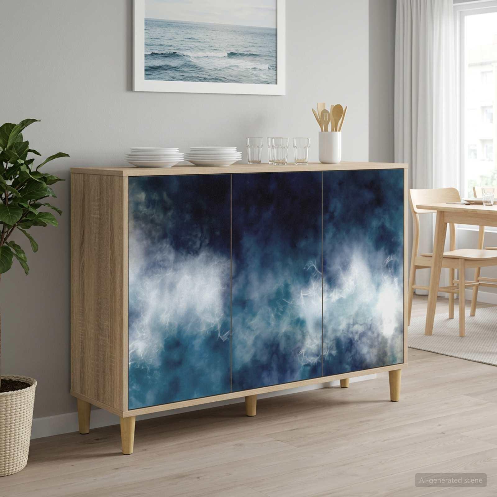 Sideboard RAALTE i sonoma-eg 102 x 33 x 75 cm